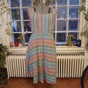 April Cornell Plaid Dress